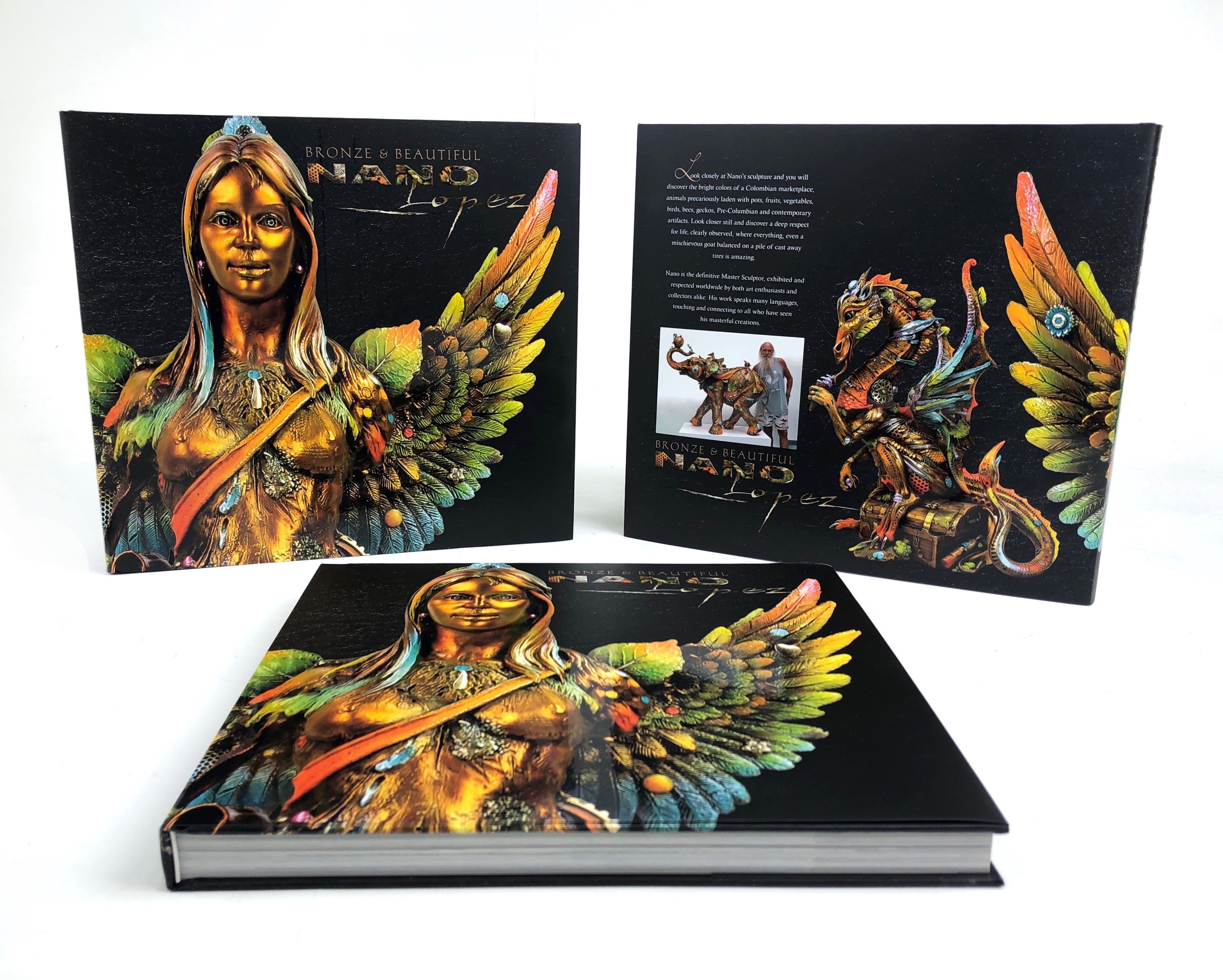 Nano Lopez Bronze & Beautiful: Nano Lopez - Signed Book 